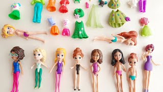 Polly Pocket Barbie Elsa Anna Kıyafet Giydirme Oyunu Yeni [upl. by Weihs]