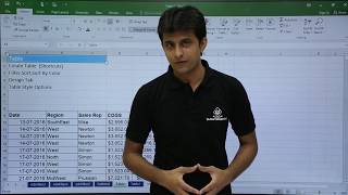 MS Excel  Basic Table [upl. by Yeltrab]