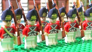 Lego American revolution battle of Lexington  history brick film [upl. by Jerusalem]