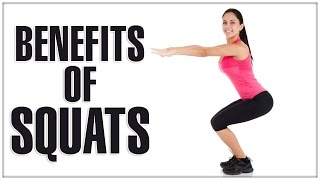 10 Benefits Of SQUATS For Women [upl. by Initsed]