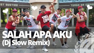 SALAH APA AKU Dj Slow Remix 2019 Versi Gagak  Dance Fitness  TML Crew Kramer Pastrana [upl. by Annaul]