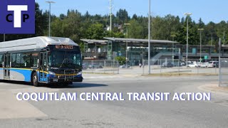 Afternoon Transit Action at Coquitlam Central Station 4K [upl. by Eninaej]