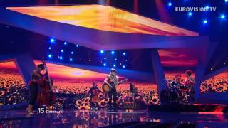 Soluna Samay  Shouldve Known Better  Denmark  Live  Grand Final  2012 Eurovision Song Contest [upl. by Nadab]