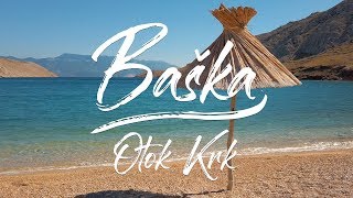 Baška Island Krk Croatia  2019  4K [upl. by Derriey]