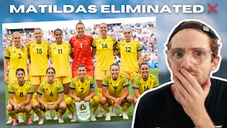 Matildas ELIMINATED from Olympics  Australia 12 USA [upl. by Bibeau]