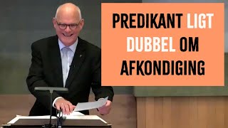 HILARISCH PREDIKANT LIGT DUBBEL OM AFKONDIGING [upl. by Eiramassenav]