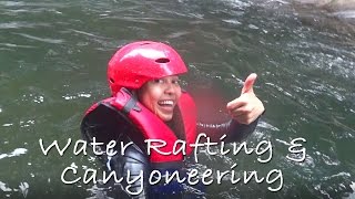 Solo Travel Sri Lanka Canyoneering and White Water Rafting at Kitulgala [upl. by Ayotel]