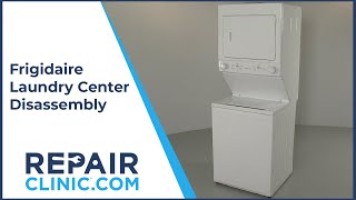 Frigidaire Laundry Center Disassembly FFLE3900UW1 [upl. by Coster]