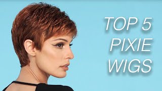 Top 5 Pixie Cut Wigs  Wigs 101 [upl. by Dania769]