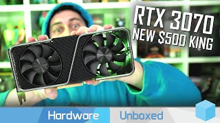 GeForce RTX 3070 Benchmark Review [upl. by Eniamart646]