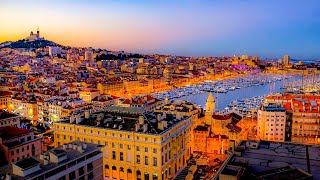 A Walk Around the Beautiful City Of Marseille France [upl. by Talanian]