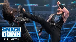 FULL MATCH  Shinsuke Nakamura vs Roman Reigns SmackDown Oct 18 2019 [upl. by Merrielle]