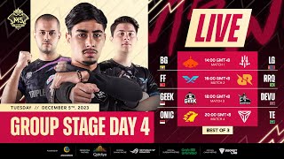 LIVE  DAY 4  M5 World Championship Main Event  Group Stage  ENG [upl. by Eahsel562]