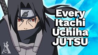 Every Itachi Uchiha Jutsu [upl. by Nolyaw]