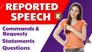 Reported speech Reported Speech Rules Exercises Examples English Grammar Direct Indirect Speech [upl. by Kurman]