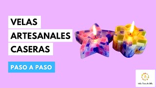 👉 Como Hacer Velas CASERAS principiantes😉 [upl. by Corso934]