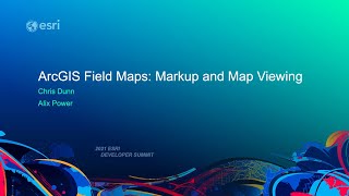 ArcGIS Field Maps Markup and Map Viewing [upl. by Jacob107]