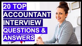 TOP 20 ACCOUNTANT Interview Questions And Answers [upl. by Nalod]