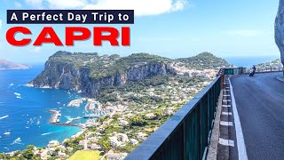 DAY TRIP TO CAPRI ITALY How to Spend One Day in Capri  Best Things to Do in Capri in One Day [upl. by Ahsinot]