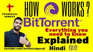 HindiUrdu How Torrents work BitTorrent Explained in Detail [upl. by Petronilla470]