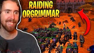 Asmongold Raids ORGRIMMAR In The Classic WoW Beta [upl. by Droffilc]