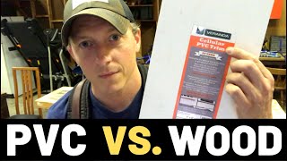 PVC TRIM VS WOOD TRIM Pros And Cons [upl. by Aititil]