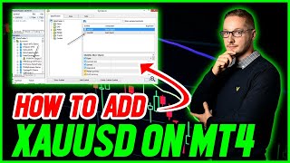 How to add XAUUSD on MT4 tutorial Metatrader 4 [upl. by Hauck271]