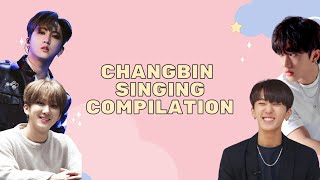 STRAY KIDS CHANGBIN SINGING COMPILATION [upl. by Assilev514]