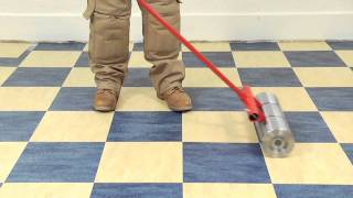 Marmoleum Tile Installation Video [upl. by Mellisent]