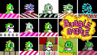 Bubble Bobble  Versions Comparison HD 60 FPS [upl. by Navlys]