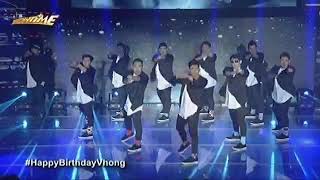 Vhong Navarro with StreetBoys Birthday Prod 2016 [upl. by Ybsorc]