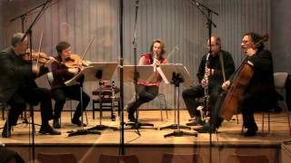 Sabine Meyer Mozart Clarinet Quintet  Carmina Quartet [upl. by Adamok344]