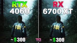 RTX 4060 vs RX 6700 XT  Test in 10 Games [upl. by Modnar]