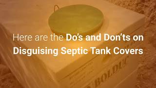 How to Disguise Septic Tank Covers and Systems [upl. by Hermon45]