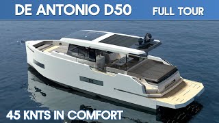 De Antonio D50 Coupe Full Walkthrough  The Marine Channel [upl. by Llemhar68]