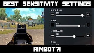 BEST SENSITIVITY SETTINGS IN 2022  PUBG Mobile [upl. by Emmie979]