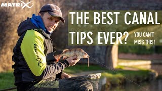 Coarse amp Match Fishing TV  Lee Wrights Top Tips for Canals [upl. by Rafferty]