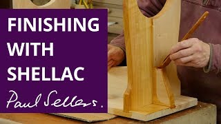 Finishing with Shellac  Paul Sellers [upl. by Ellesig]