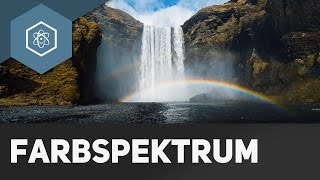 Wie entsteht ein Regenbogen  Das Farbspektrum [upl. by Yerag]