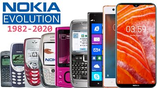 All Nokia Mobiles Evolution From First to Last 1982  2020 [upl. by Graig]