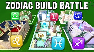 MEGA Zodiac Bedroom BuildOff CHALLENGE [upl. by Airda]