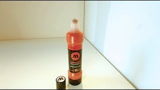 Molotow Dripstick Rollerball 3mm Graffiti Marker Review [upl. by Amre979]