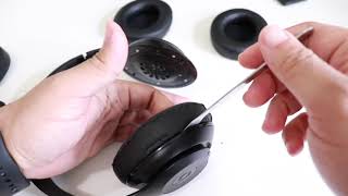 How To REPLACE Headphone Ear Pads [upl. by Inattirb]