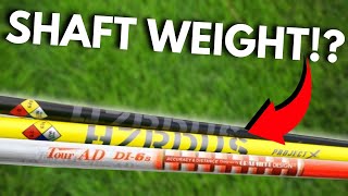 Which Driver Shaft Weight Should YOU Use [upl. by Dihsar]