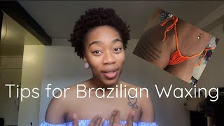 Tips for Brazilian Waxing at Home  Beginners Guide  In Brittanys Room [upl. by Leighton]