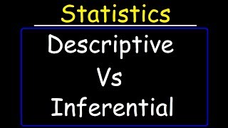 Descriptive Statistics vs Inferential Statistics [upl. by Yerrok]