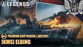 WoWS Legends  Elbing  Premium Ship Review [upl. by Starinsky697]