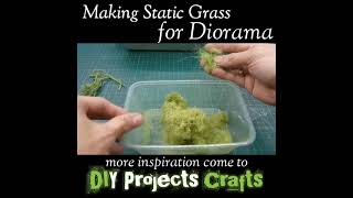 Making Static Grass for Diorama or Terrain Building [upl. by Gervase454]