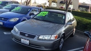 2001 Toyota Camry Walkaround 22 L 4Cylinder [upl. by Wash187]