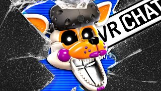 LOLBIT Makes People LAUGH in VRCHAT FNAF VOICE TROLLING [upl. by Yur508]